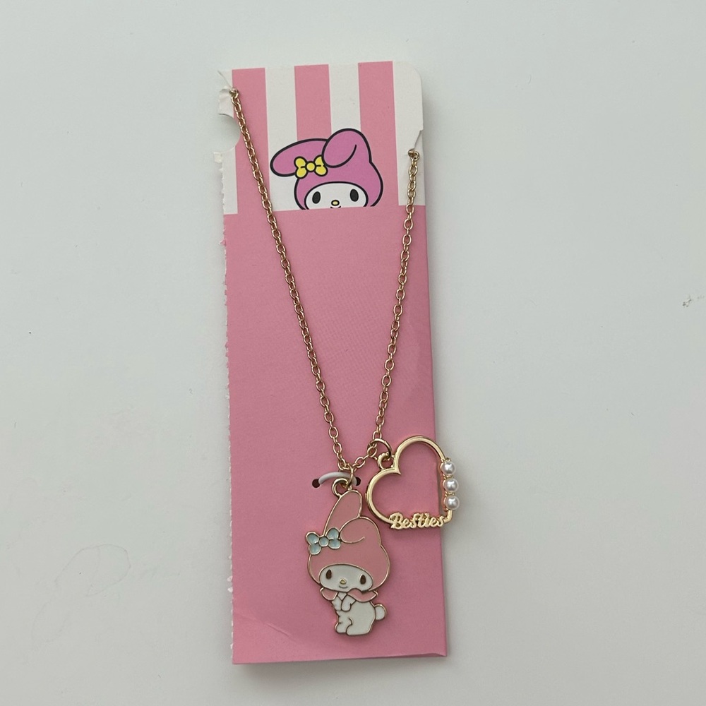 sanrio my melody charm necklace